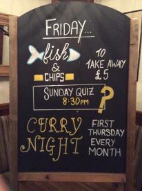 Don't forget you can take away fish and chips on a Friday night !! | Angarrack Inn